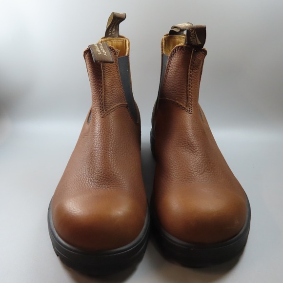 Blundstone 2247 Pebbled Leather Chelsea Slip On  Boot Brown US 11.5 AU 10.5 main image 7